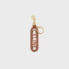 Hot PERFORATED KEYRING CHARM IN SMOOTH CALFSKIN Women Categories·Straps And Accessories