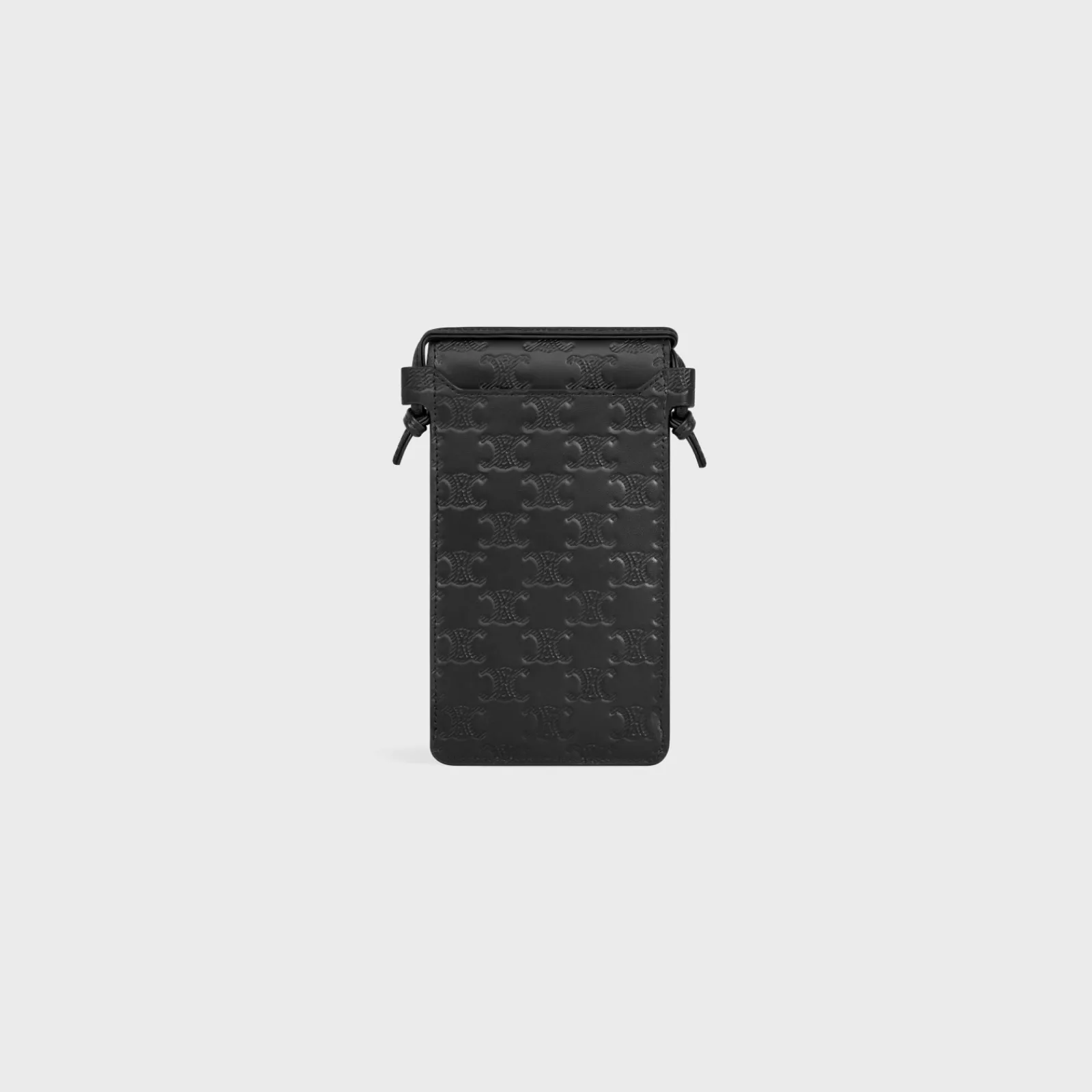 Clearance PHONE POUCH in Calfskin with triomphe embossed Categories·Ech Accessories
