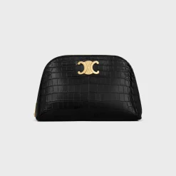 Hot POUCH TRIOMPHE in NILOTICUS CROCODILE Women Triomphe | Categories·Pouches And Tech Accessories