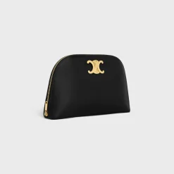 Fashion POUCH TRIOMPHE in SHINY CALFSKIN Women Triomphe | Categories·Pouches And Tech Accessories