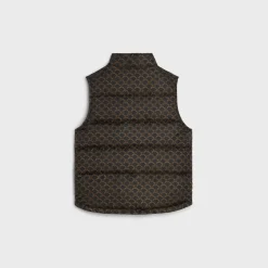 Sale quilted vest in monogram nylon Women Jackets | Coats