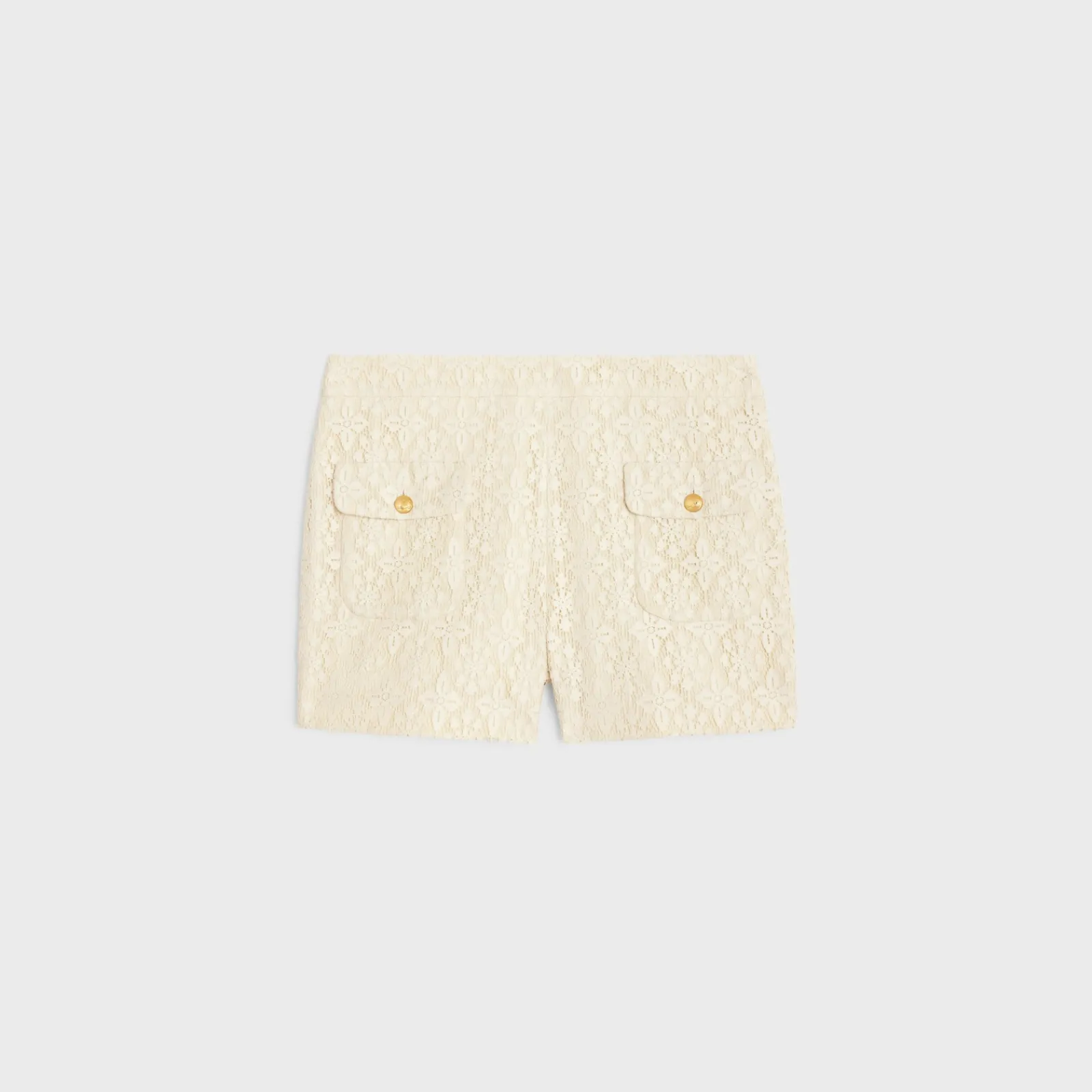 Hot romy mini shorts in lace cotton Women Pants And Shorts