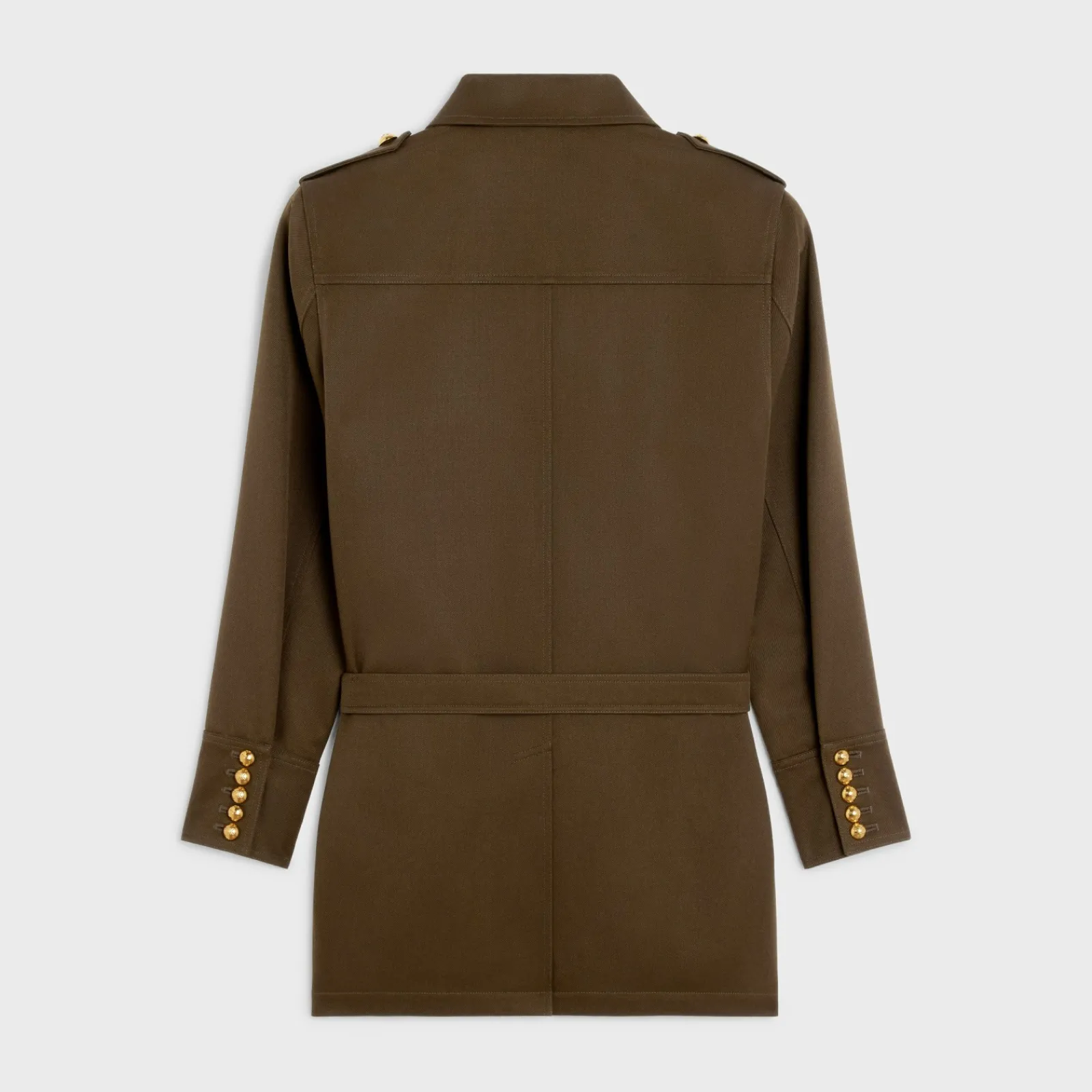 Best Saharienne jacket in diagonal wool Women Jackets