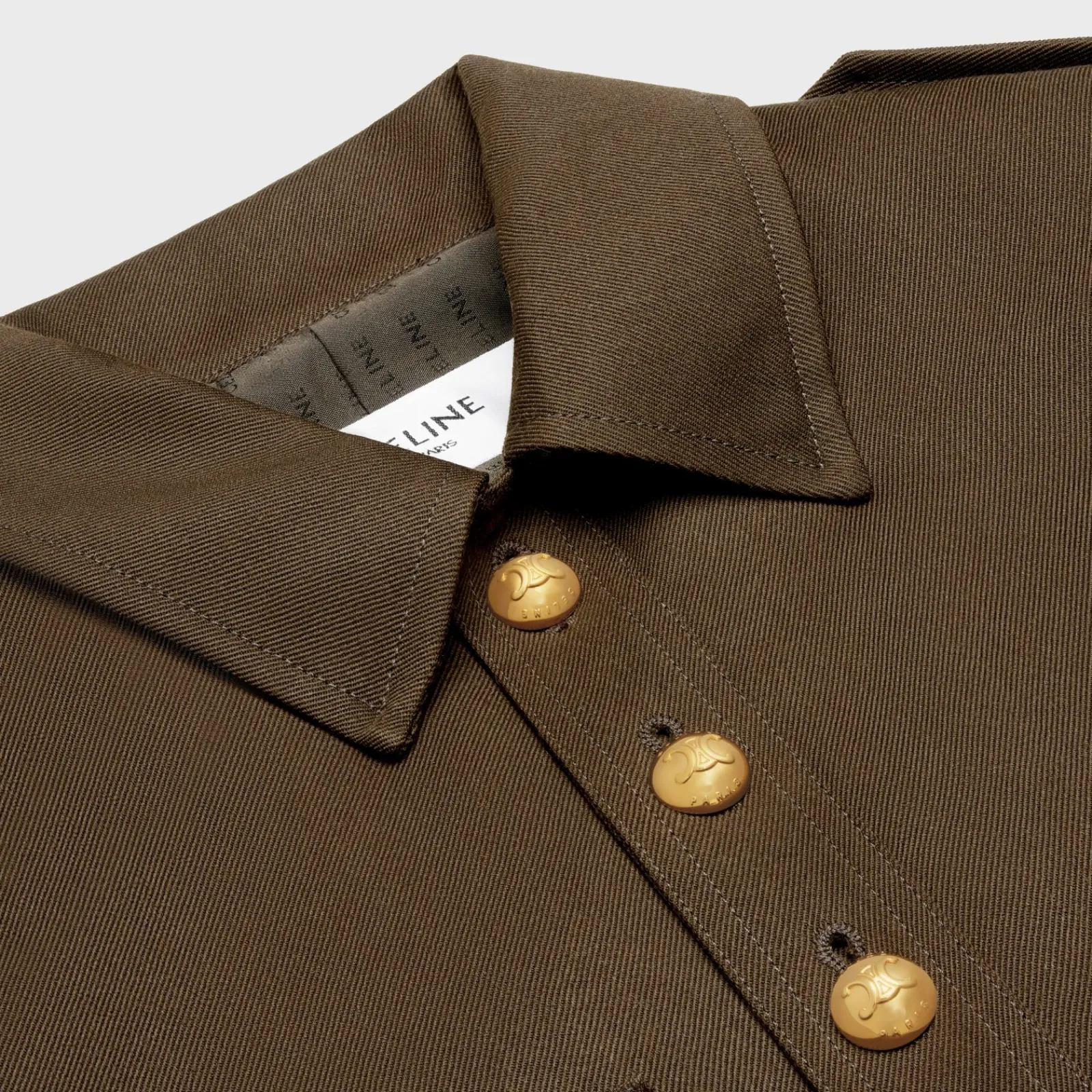 Best Saharienne jacket in diagonal wool Women Jackets
