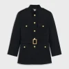 Clearance Saharienne military jacket in wool Women Jackets