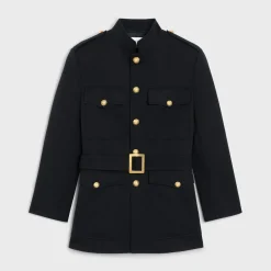 Clearance Saharienne military jacket in wool Women Jackets
