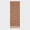 New SCARF IN MONOGRAM CASHMERE Women Beanies And Scarves