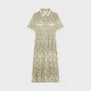 Fashion shirt dress in crepe de chine Women Dresses And Skirts