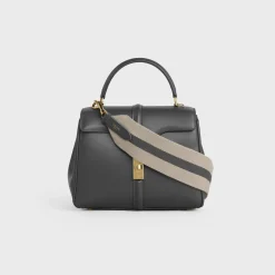 Outlet Short Strap in textile and calfskin Women Categories·Straps And Accessories