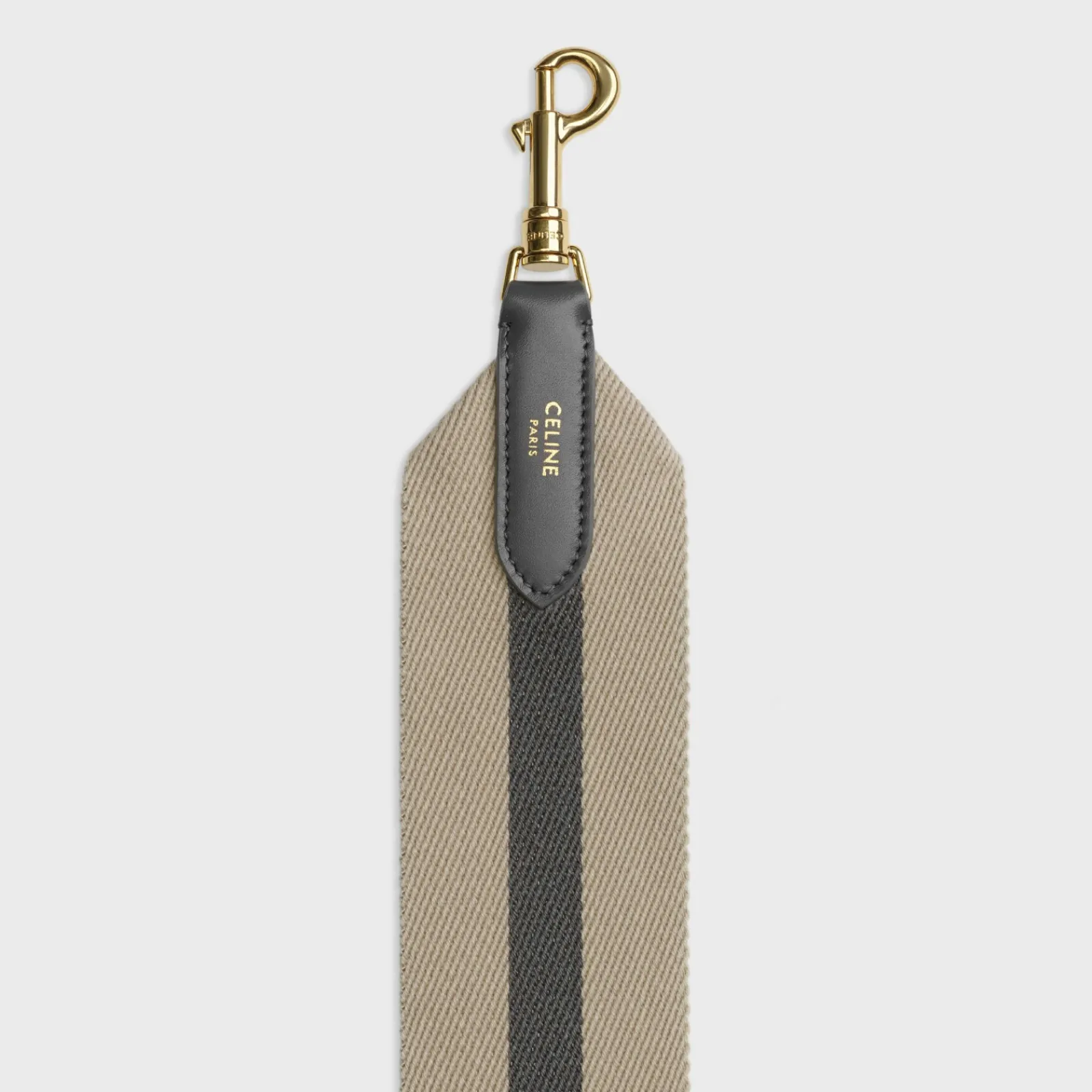 Outlet Short Strap in textile and calfskin Women Categories·Straps And Accessories