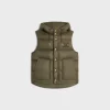 Outlet sleeveless down jacket in lightweight nylon Women Jackets | Coats