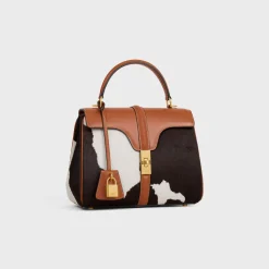 Outlet Small 16 Bag in PONY CALFSKIN WITH COW PRINT Women 16 | Categories·Cross-Body Bags