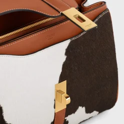 Outlet Small 16 Bag in PONY CALFSKIN WITH COW PRINT Women 16 | Categories·Cross-Body Bags