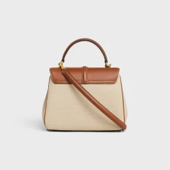 Fashion Small 16 Bag in Textile and natural calfskin Women 16 | Categories·Cross-Body Bags