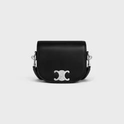 Outlet SMALL BESACE STRAP TRIOMPHE in SUPPLE NATURAL CALFSKIN Triomphe | Categories·Cross-Body Bags