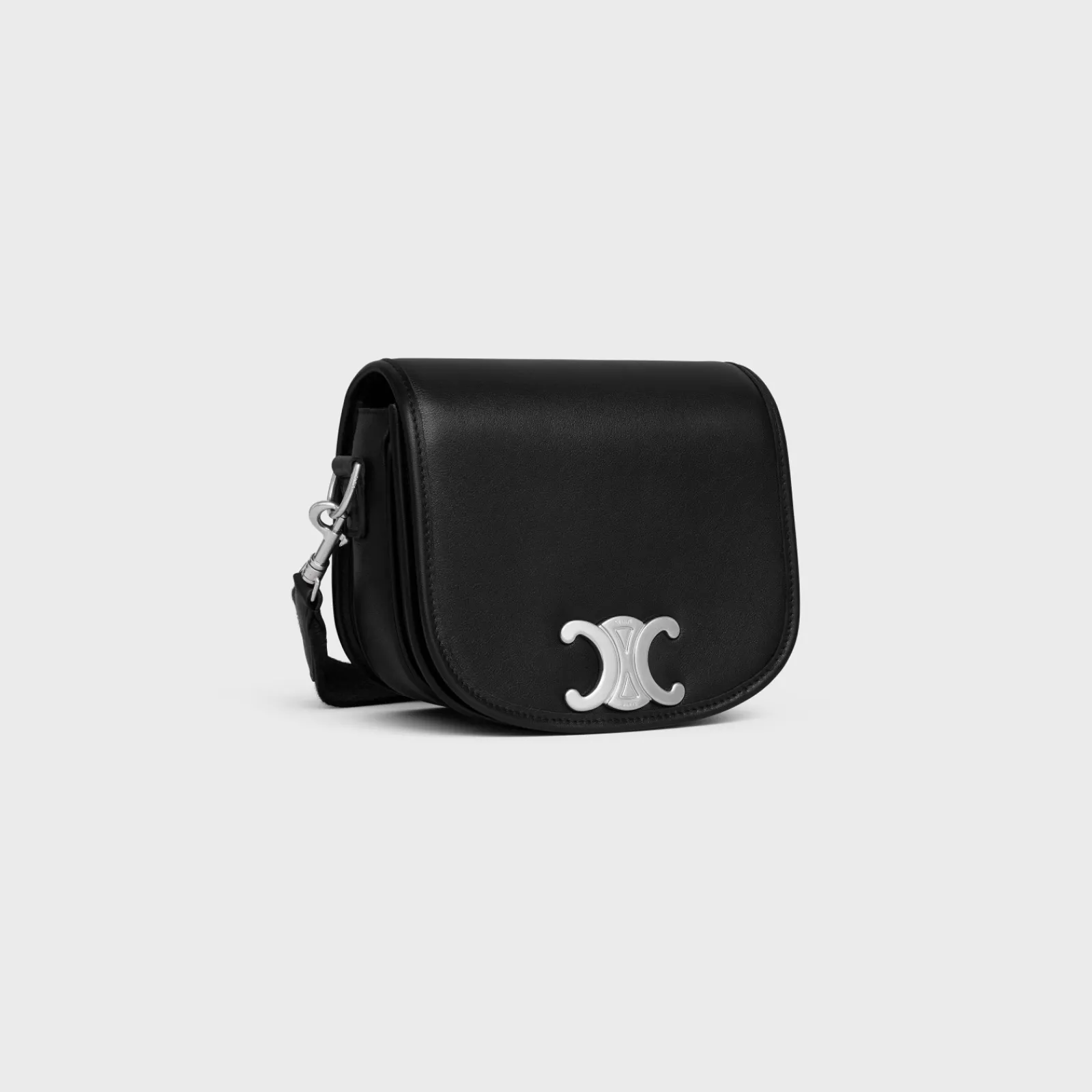 Outlet SMALL BESACE STRAP TRIOMPHE in SUPPLE NATURAL CALFSKIN Triomphe | Categories·Cross-Body Bags