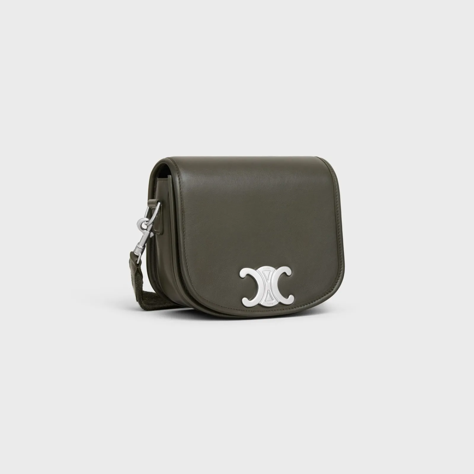 Clearance SMALL BESACE STRAP TRIOMPHE in SUPPLE NATURAL CALFSKIN Triomphe | Categories·Cross-Body Bags