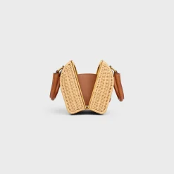Best SMALL BOSTON cuir triomphe in WICKER AND CALFSKIN Women More Lines·Cuir Triomphe | Categories·Cross-Body Bags