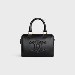 Online SMALL BOSTON in Smooth Calfskin Women More Lines·Cuir Triomphe | Categories·Cross-Body Bags