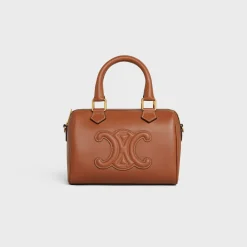 Hot SMALL BOSTON in Smooth Calfskin Women More Lines·Cuir Triomphe | Categories·Cross-Body Bags