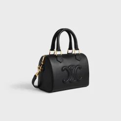 Online SMALL BOSTON in Smooth Calfskin Women More Lines·Cuir Triomphe | Categories·Cross-Body Bags