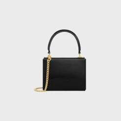 New SMALL BOX BLANDINE in PATENT CALFSKIN Women More Lines·Other Lines | Categories·Cross-Body Bags