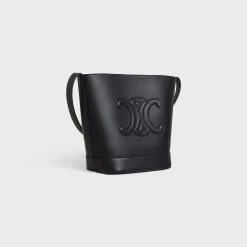 Hot SMALL BUCKET CUIR TRIOMPHE in Smooth Calfskin Women More Lines·Cuir Triomphe | Categories·Cross-Body Bags