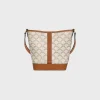 Discount Small Bucket in Triomphe Canvas and calfskin Women Triomphe Canvas | Categories·Cross-Body Bags