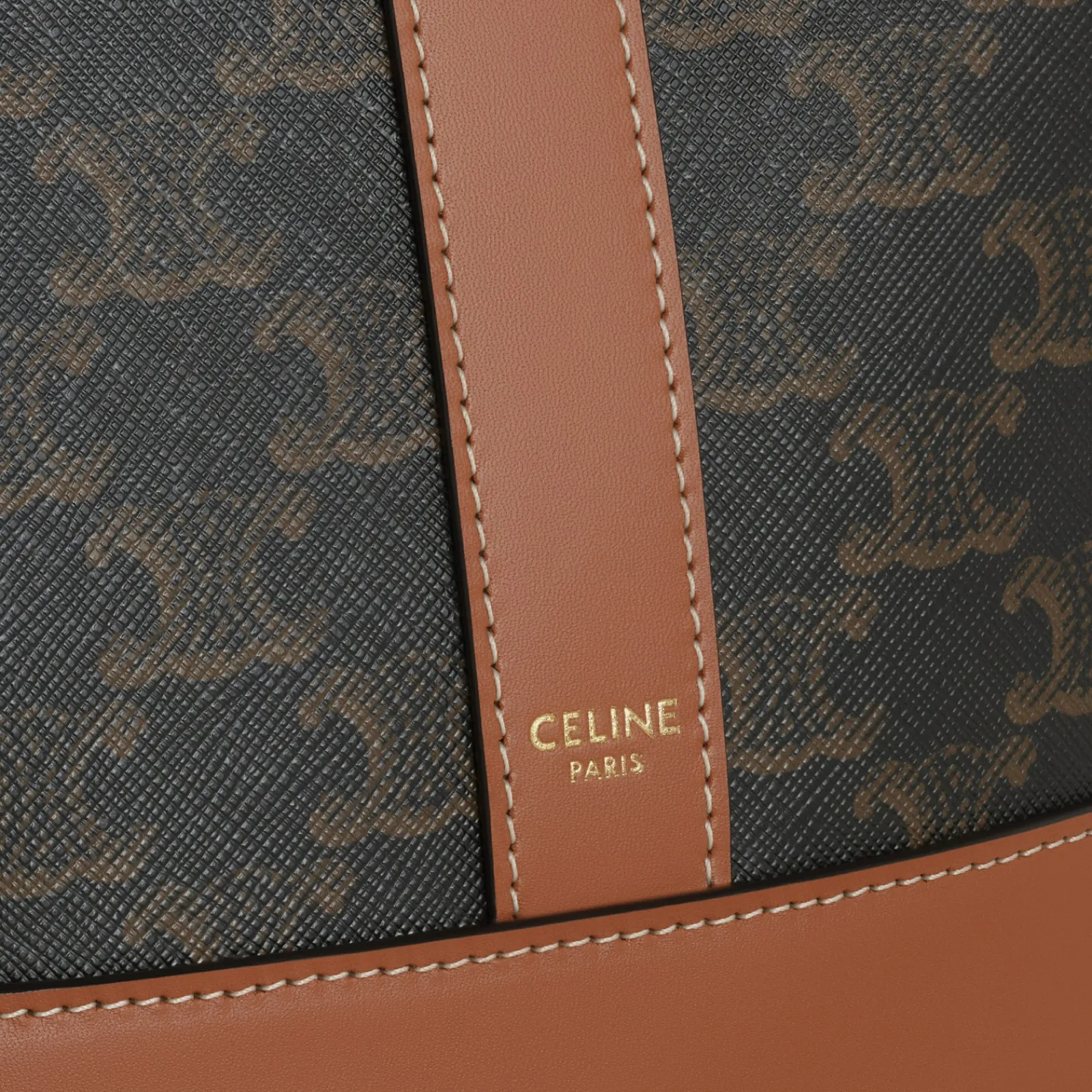 Sale Small Bucket in Triomphe Canvas and calfskin Women Triomphe Canvas | Categories·Cross-Body Bags