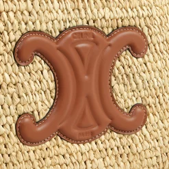 Best SMALL CABAS THAIS in Raffia and calfskin Women More Lines·Classic Panier | More Lines·Other Lines