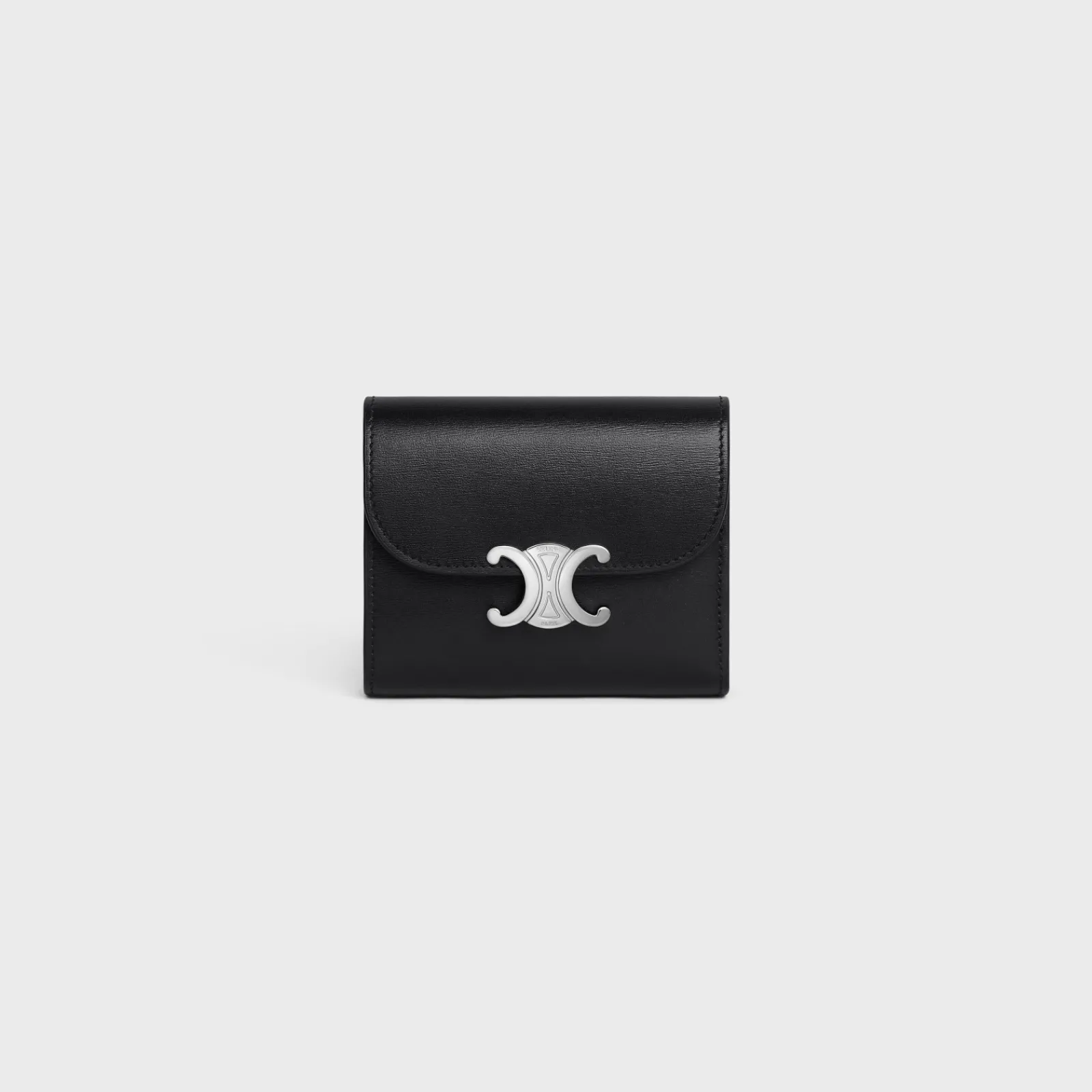 Online Small Flap Wallet TRIOMPHE in Shiny calfskin Women Triomphe | Categories·Wallets