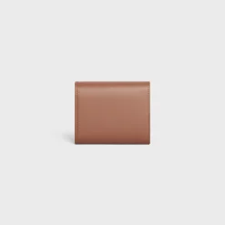 Best Small Flap Wallet TRIOMPHE in Shiny calfskin Women Triomphe | Categories·Wallets