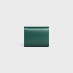 Best Small Flap Wallet TRIOMPHE in Shiny calfskin Women Triomphe | Categories·Wallets
