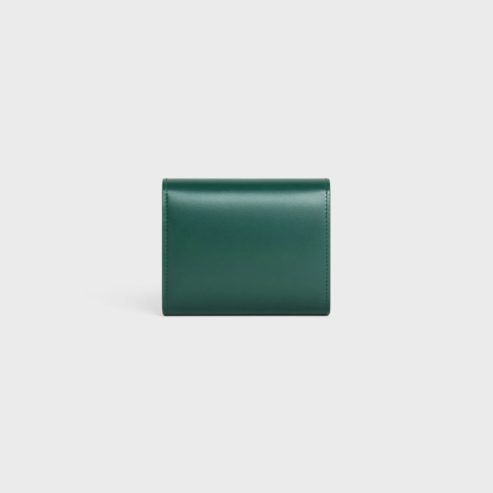 Best Small Flap Wallet TRIOMPHE in Shiny calfskin Women Triomphe | Categories·Wallets
