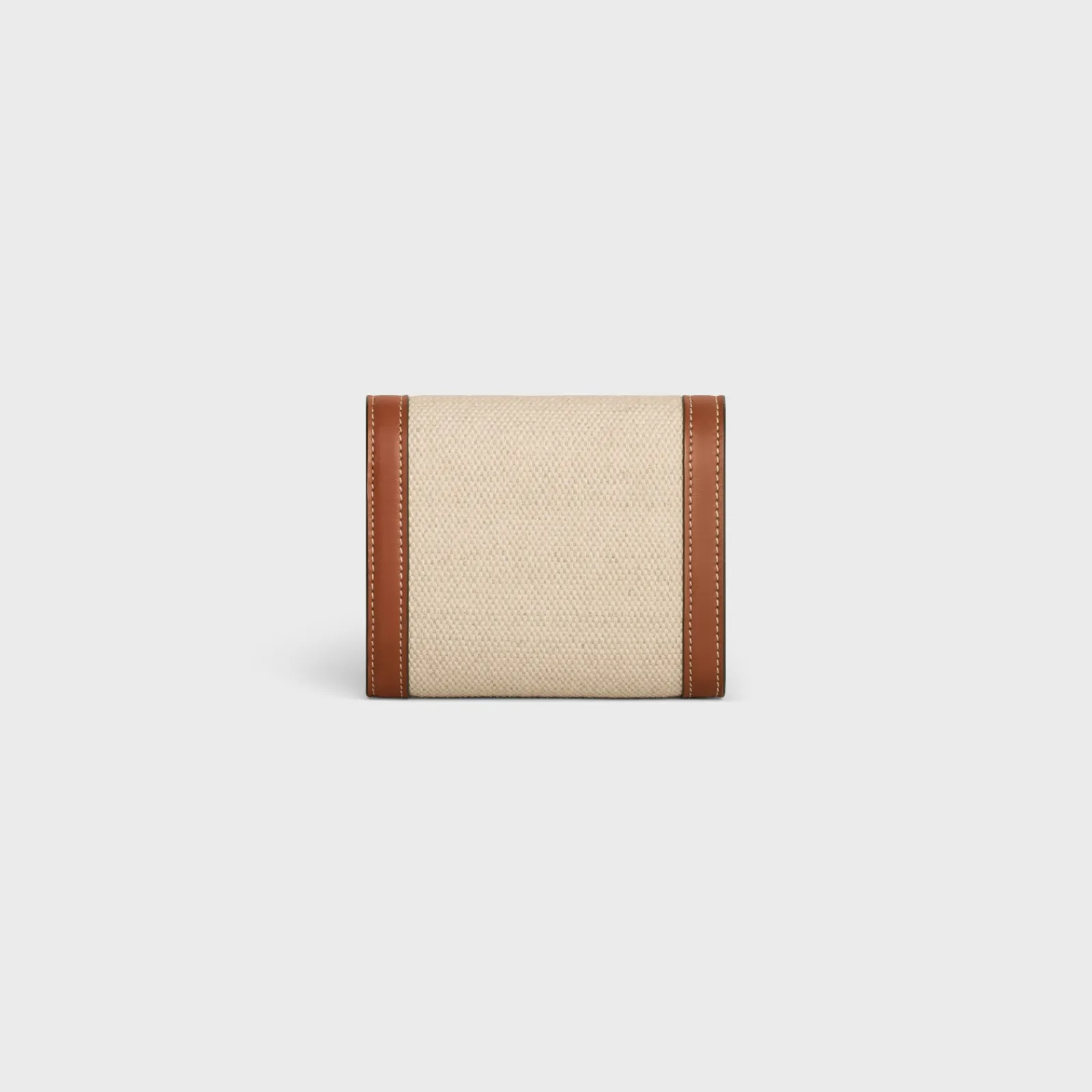 Sale Small Flap Wallet TRIOMPHE in textile and calfskin Women Triomphe | Categories·Wallets