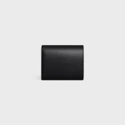 Best Small Flap Wallet TRIOMPHE in Shiny calfskin Women Triomphe | Categories·Wallets
