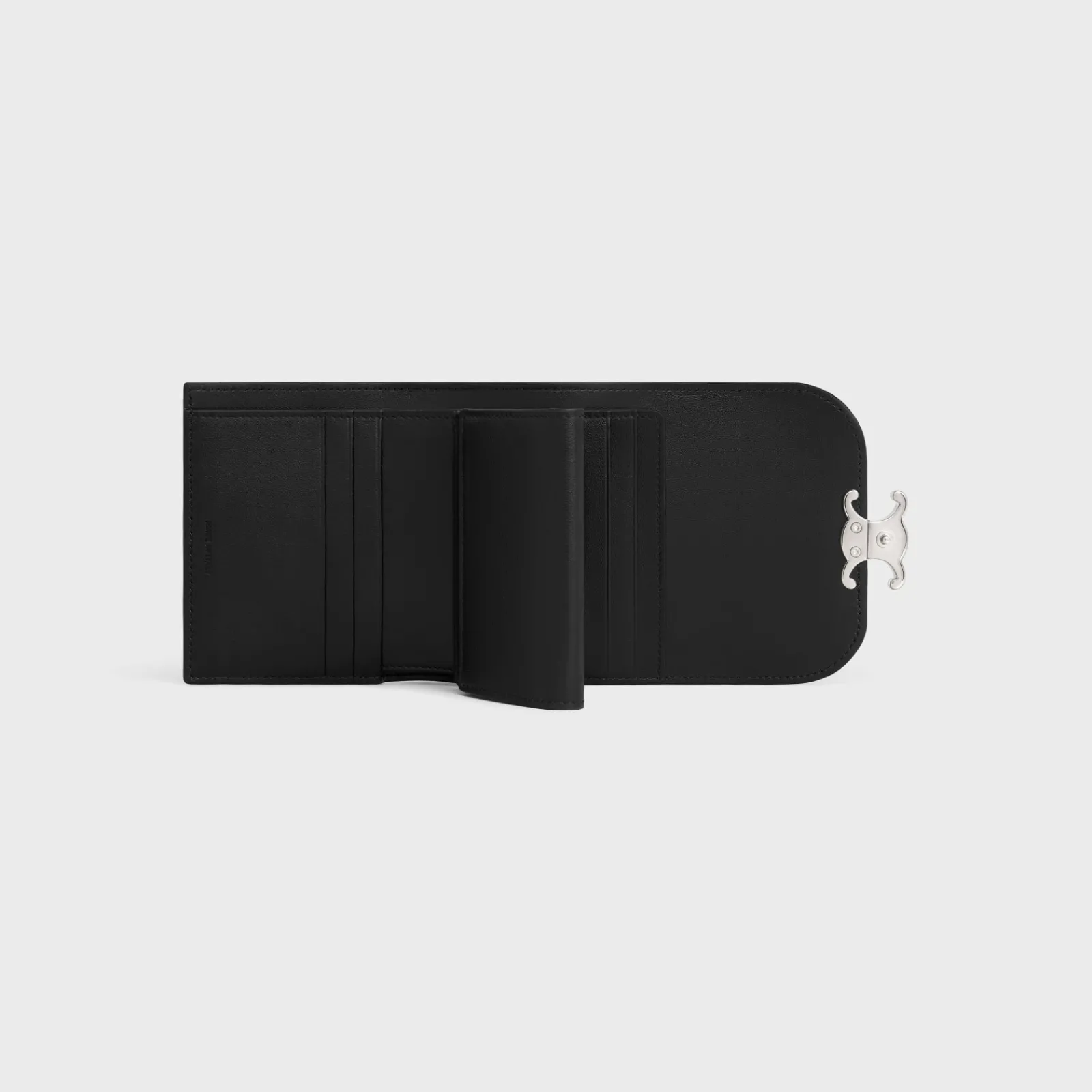 Online Small Flap Wallet TRIOMPHE in Shiny calfskin Women Triomphe | Categories·Wallets