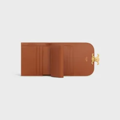 Sale Small Flap Wallet TRIOMPHE in Triomphe Canvas Women Triomphe Canvas | Categories·Wallets