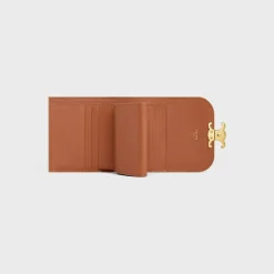 Fashion Small Flap Wallet TRIOMPHE in TRIOMPHE CANVAS Women Triomphe | Triomphe Canvas