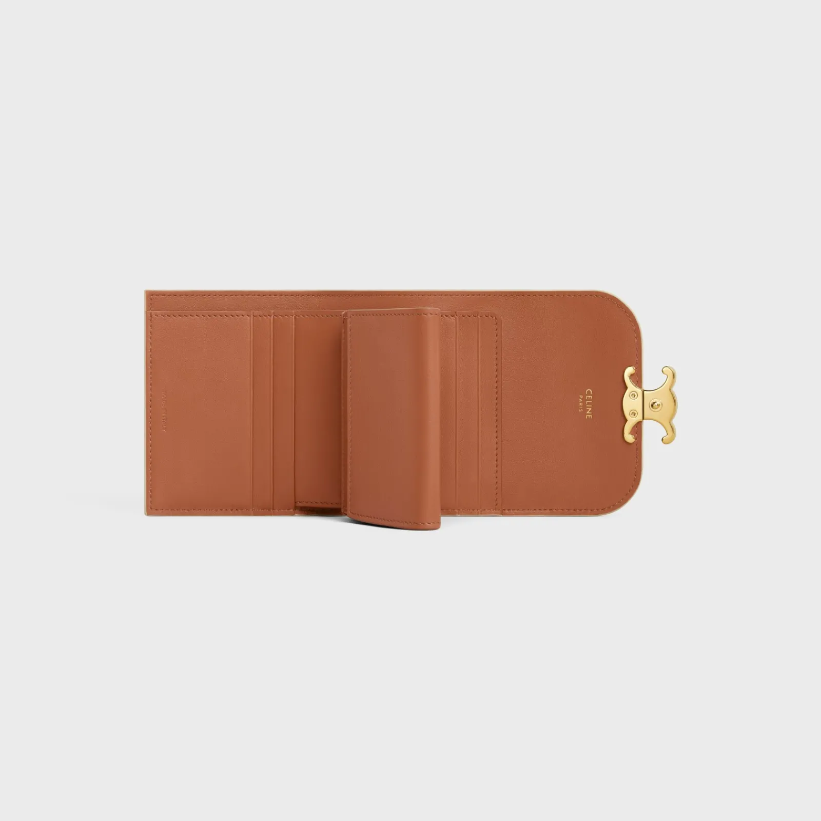 Fashion Small Flap Wallet TRIOMPHE in TRIOMPHE CANVAS Women Triomphe | Triomphe Canvas