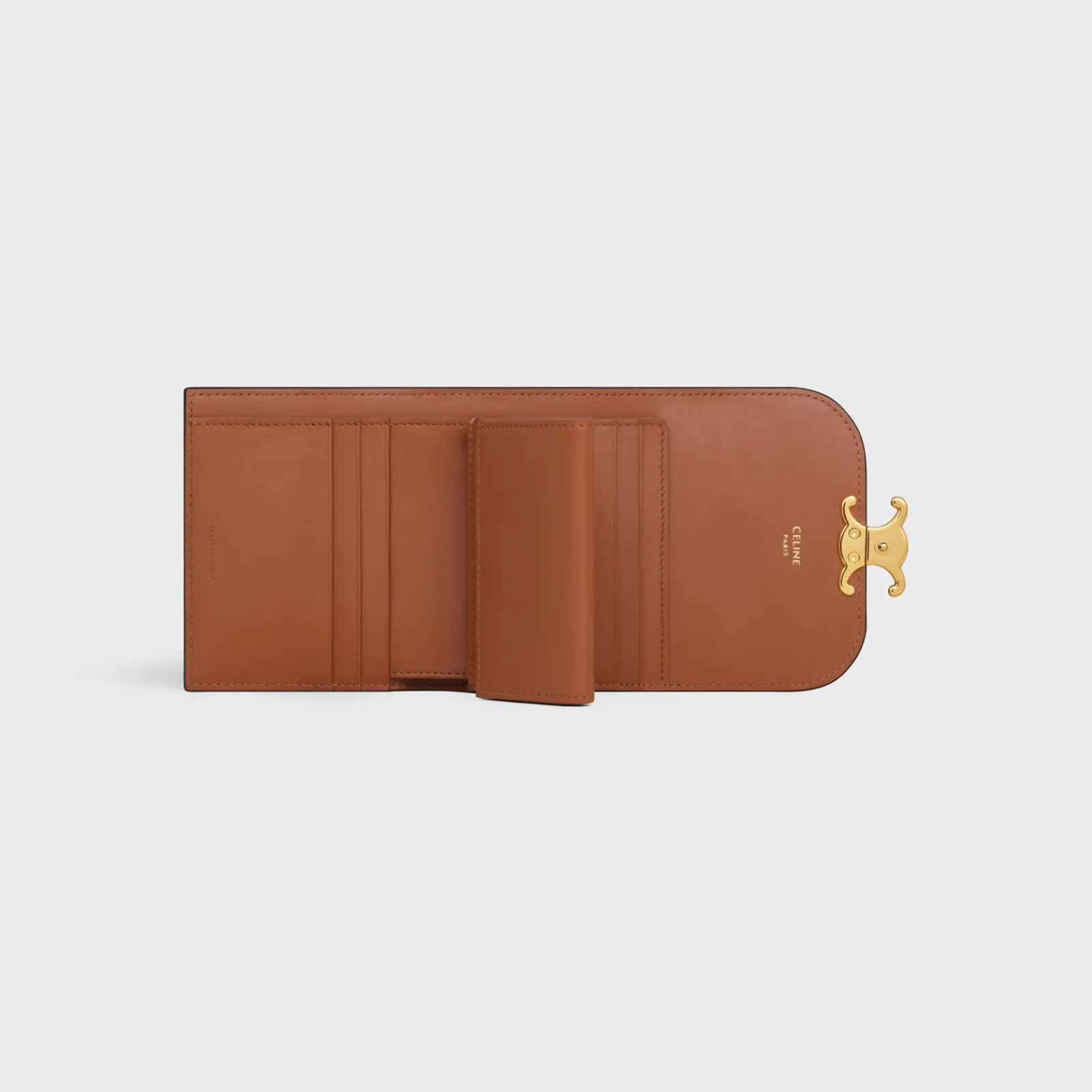 Sale Small Flap Wallet TRIOMPHE in Triomphe Canvas Women Triomphe | Triomphe Canvas