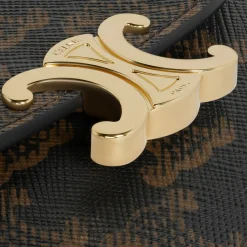 Sale Small Flap Wallet TRIOMPHE in Triomphe Canvas Women Triomphe | Triomphe Canvas
