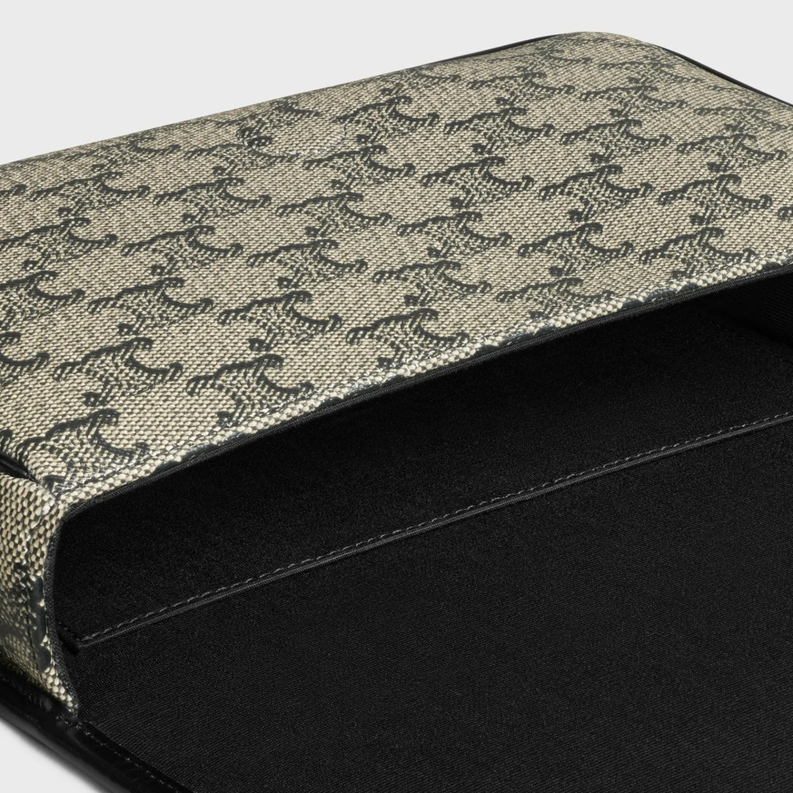 Sale SMALL FOLCO MESSENGER in TRIOMPHE CANVAS AND CALFSKIN Triomphe Canvas | Categories·Cross-Body Bags