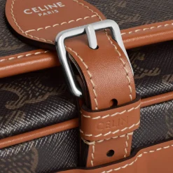 Best SMALL FOLCO MESSENGER in Triomphe Canvas and calfskin Triomphe Canvas | Categories·Cross-Body Bags