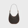 Discount SMALL HELOÏSE BAG CUIR TRIOMPHE in TRIOMPHE CANVAS & CALFSKIN Women Triomphe Canvas | More Lines·Cuir Triomphe