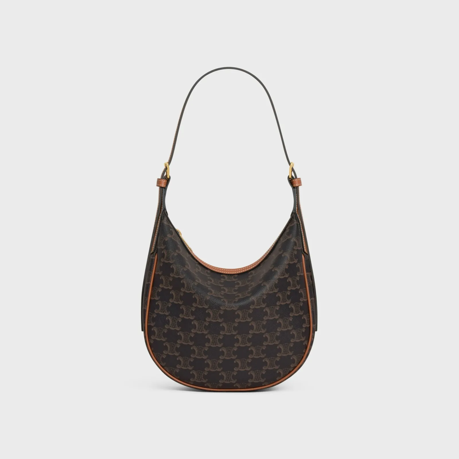 Discount SMALL HELOÏSE BAG CUIR TRIOMPHE in TRIOMPHE CANVAS & CALFSKIN Women Triomphe Canvas | More Lines·Cuir Triomphe