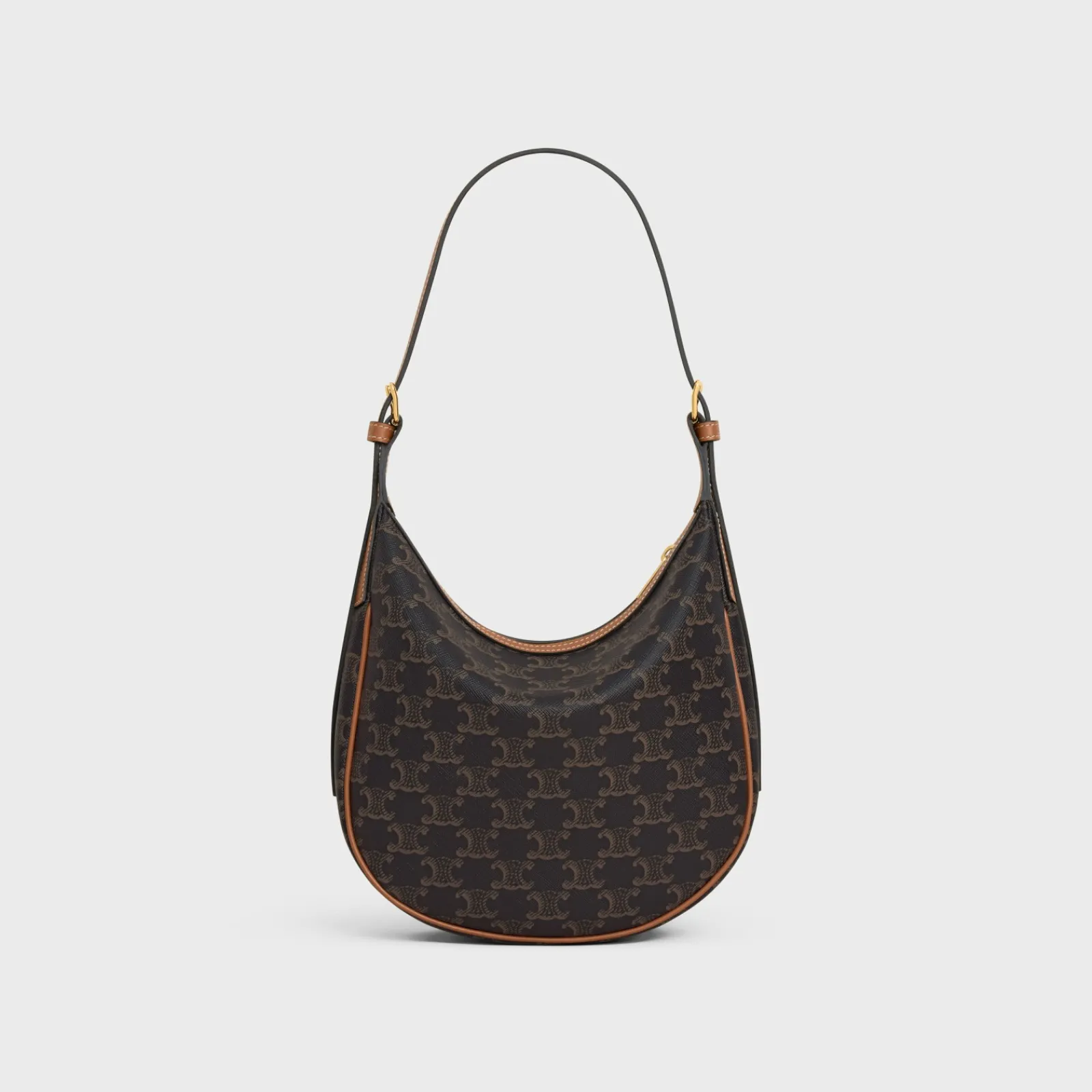 Discount SMALL HELOÏSE BAG CUIR TRIOMPHE in TRIOMPHE CANVAS & CALFSKIN Women Triomphe Canvas | More Lines·Cuir Triomphe