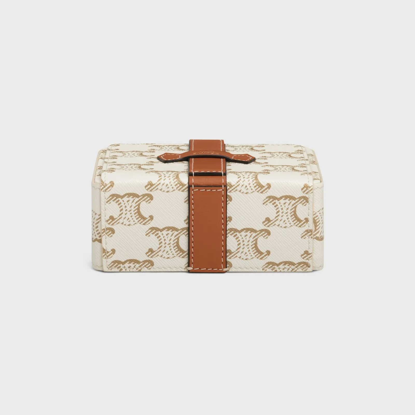New Small Jewels Case in Triomphe Canvas and Calfskin Beauty Accessories | Travel