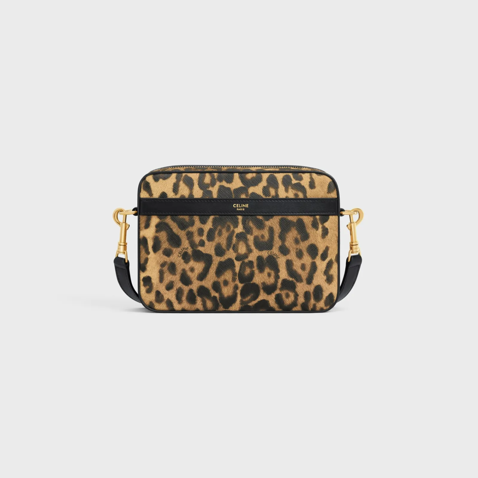 Fashion SMALL MESSENGER in canvas with print Triomphe Canvas | Categories·Cross-Body Bags