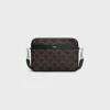 Hot SMALL MESSENGER in TRIOMPHE CANVAS AND CALFSKIN Triomphe Canvas | Categories·Cross-Body Bags